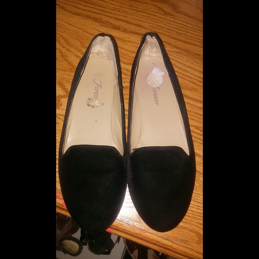 Black flats